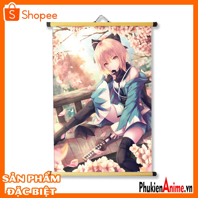 Shop Anime Hcm - Tranh treo vải 40x60 Anime Fate/Grand Order mẫu 2