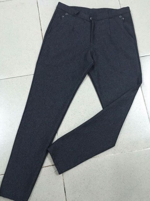 Quần cotton mè dài lưng thun 👖