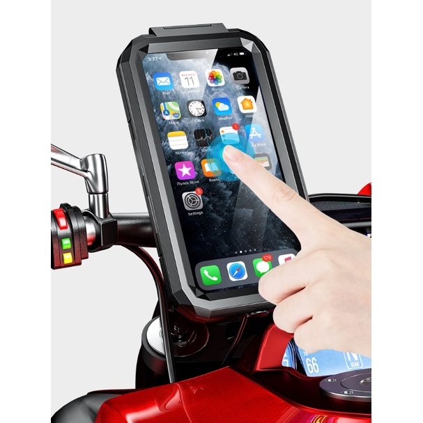 Giá Đỡ ĐiệN ThoạI Từ 3 ĐếN 6.8 &quot;GắN Tay CầM Xe MáY