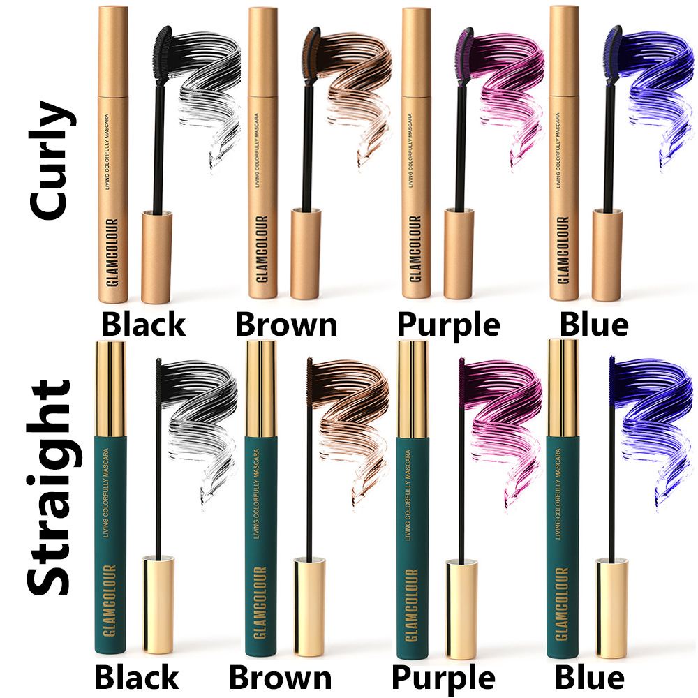 [Hàng mới về] Mascara BORAGE sợi tơ chống thấm nước chuốt mi cong dài dày thời trang