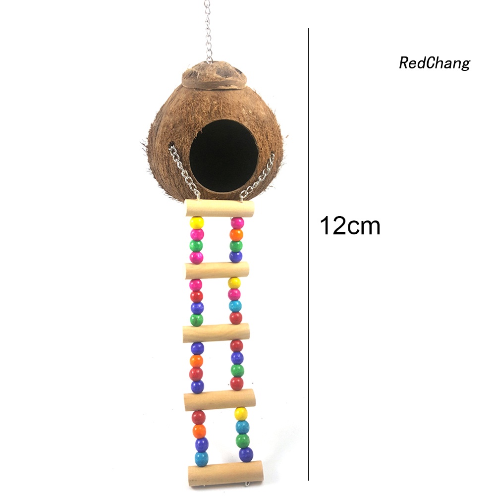 Tổ Chim Bằng Vỏ Dừa Có Thang Leo Tiện Dụng