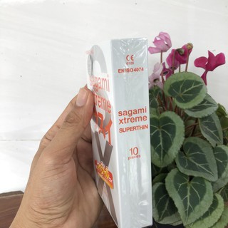 Bao Cao Su Siêu Mỏng Sagami Super Xtreme Chính Hãng Xuất Xứ Nhật Bản, Hàng cao cấp