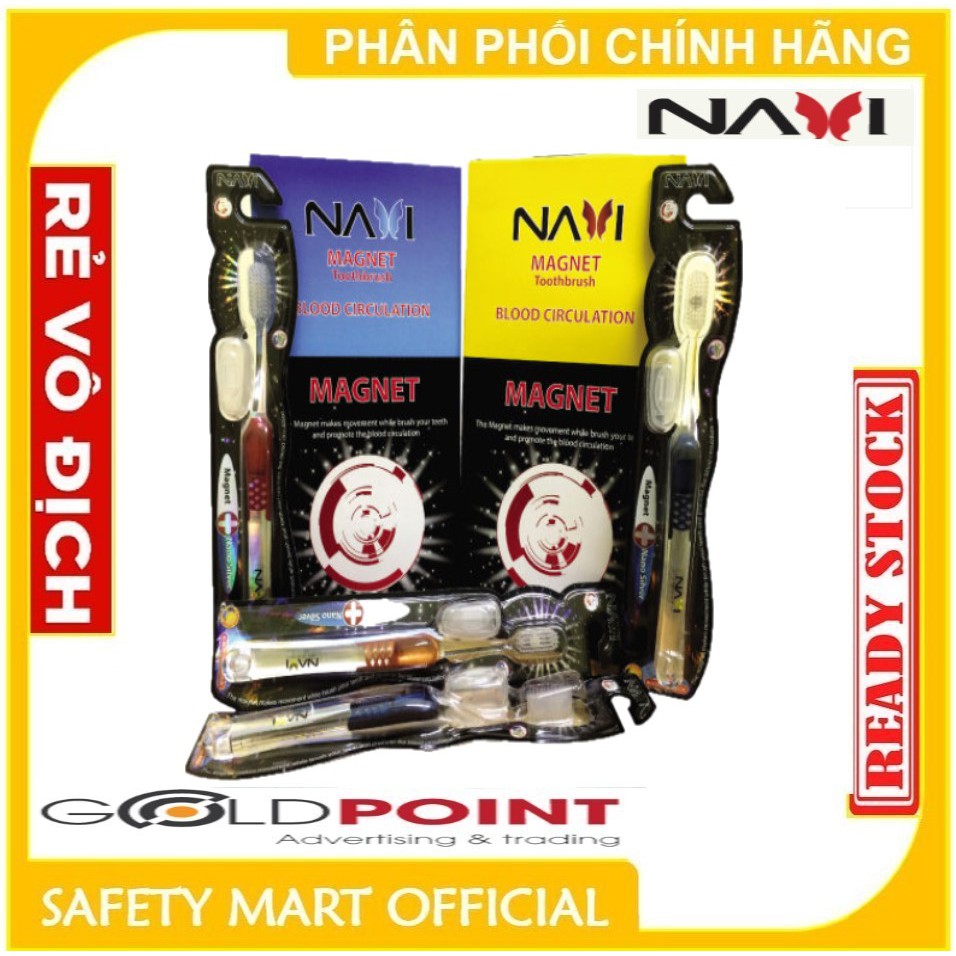Bàn chải đánh răng cao cấp Navi Magnet Silver