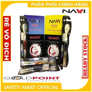Bàn chải đánh răng cao cấp Navi Magnet Silver