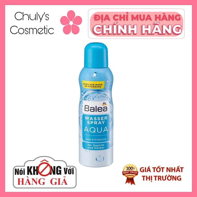 Xịt Khoáng Balea Aqua cấp ẩm 150ml
