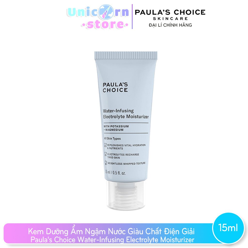 Kem Dưỡng Ẩm Ngậm Nước Giàu Chất Điện Giải Paula's Choice Water-Infusing Electrolyte Moisturizer