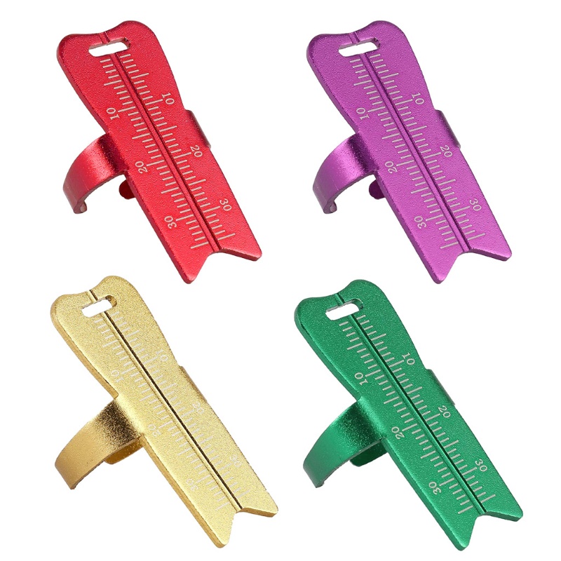 Thước Đo Rễ Nha Khoa Bằng Hợp Kim Nhôm Nhiều Màu Sắc