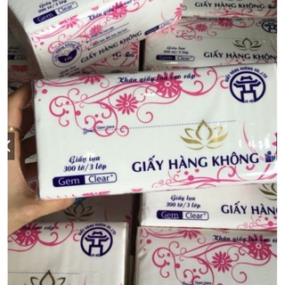 Khăn giấy rút lụa  mềm mịn 3 lớp 300 tờ