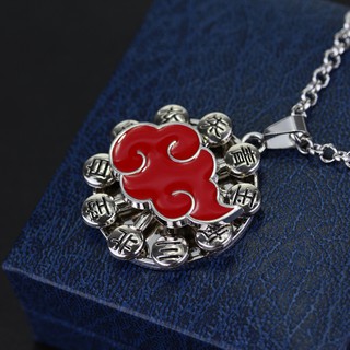 Vòng cổ Mặt Hình Naruto Akatsuki Dành Cho Cặp Đôi
