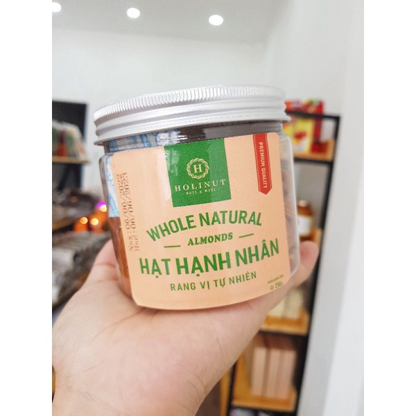 HẠNH NHÂN SẤY NGUYÊN VỊ KHÔNG VỎ