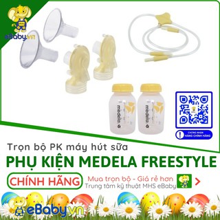 Phụ Kiện Máy Hút Sữa Medela Freestyle - Hàng Chính Hãng_Mới 100% - Bộ Phụ Kiện Thay Thế Cho Máy Hút Sữa Medela Freestyle