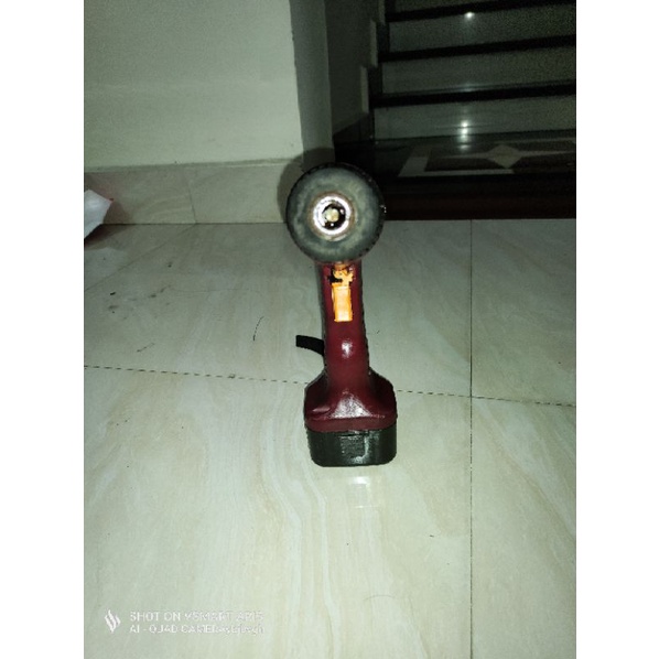 Thân máy + vỏ pin khoan Hitachi 9.6v
