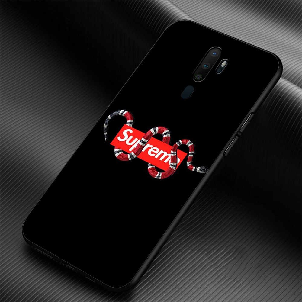 Ốp Lưng Mềm Supreme-1 Realme C2 C3 5s 6 A8 A12 A52 A72 A91 A92 A92S F15 X2 2020 Pro