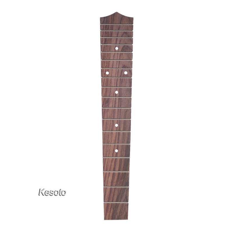 [KESOTO] Rosewood DIY 18 Fret Fingerboard for 26\'\' Tenor Ukulele Replacement Parts