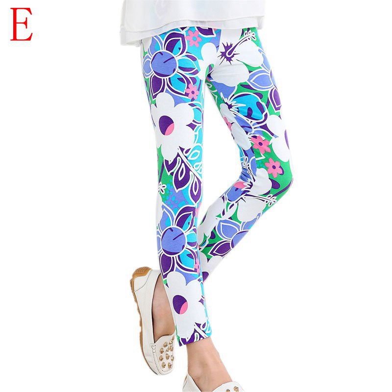 Quần legging họa tiết sặc sỡ xinh xắn cho bé