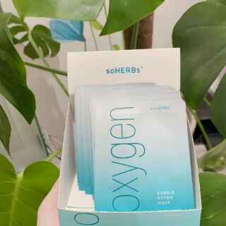 Mặt nạ sủi bọt Oxy tươi - Oxygen bubble detox mask