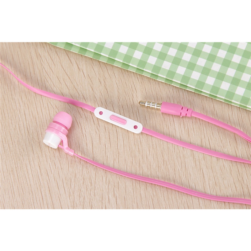 Tai Nghe Nhét Tai Mềm Hoạt Hình Phát Nhạc Sáng Tạo Cho Nữ