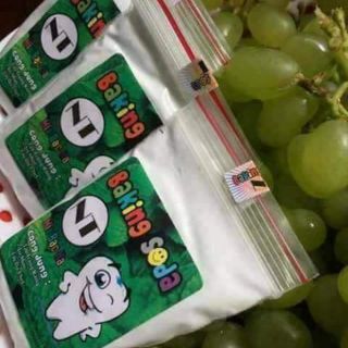 Baking soda mix bạc hà