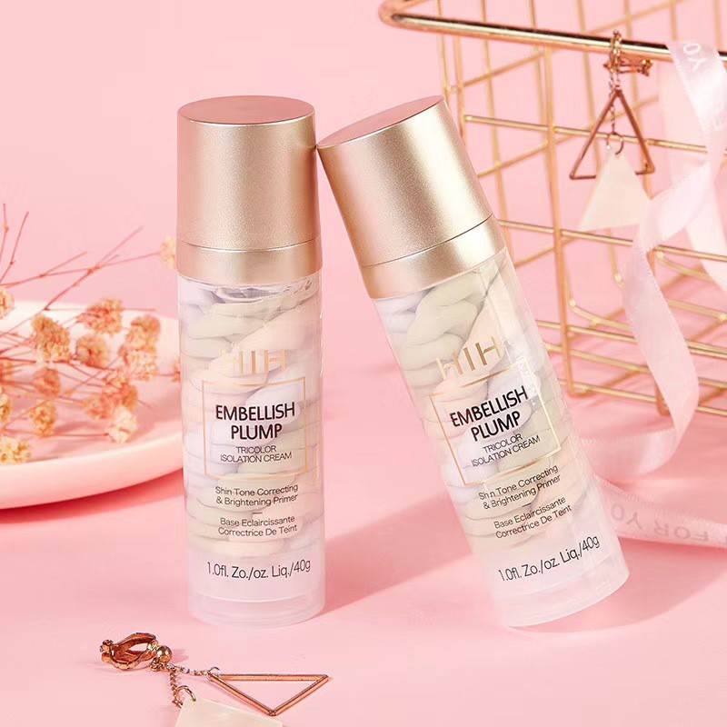 [Hàng mới về] Kem Lót Bắt Sáng Căng Bóng Da HIH Beauty Primer Tiện Dụng Trang Điểm Làm Đẹp Cho Nữ