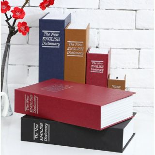 [MS003] Két sắt ngụy trang hình cuốn sách size lớn 26.5cm