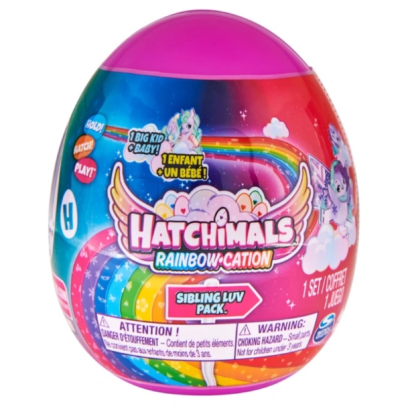 Trứng Hatchimals Rainbow Cation hàng xuất khẩu chính hãng