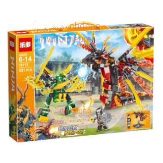 Bộ đồ chơi phát triển trí thông minh cho trẻ trên 3 tuổi- lego ninja siêu nhân 511 mảnh, hàng cực đẹp