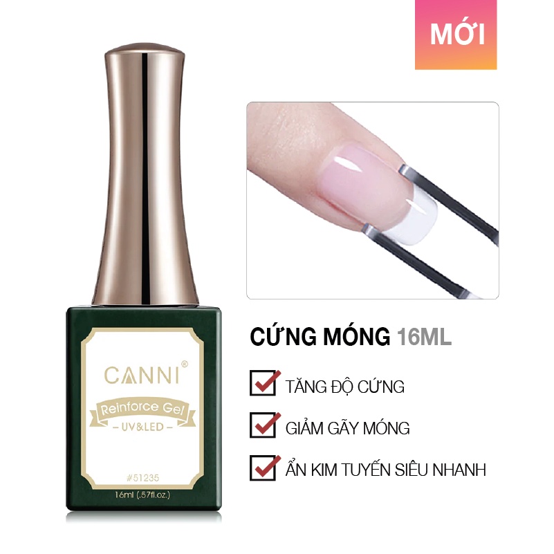 CANNI Reinforce Cứng Móng 16ml