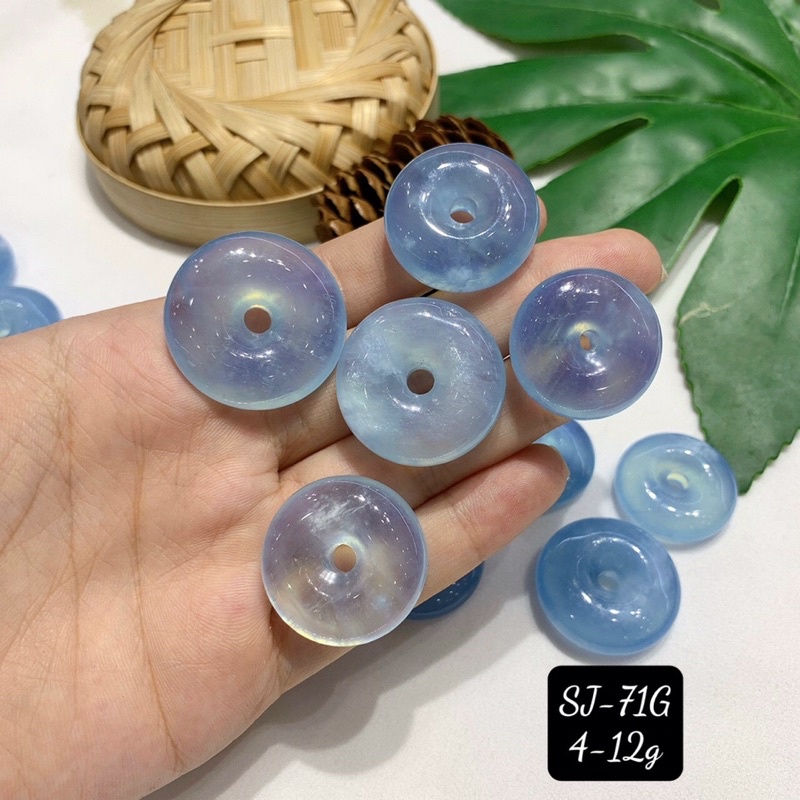 Đồng Điếu Aquamarine 5A nhiều Size 17-27 Đẹp