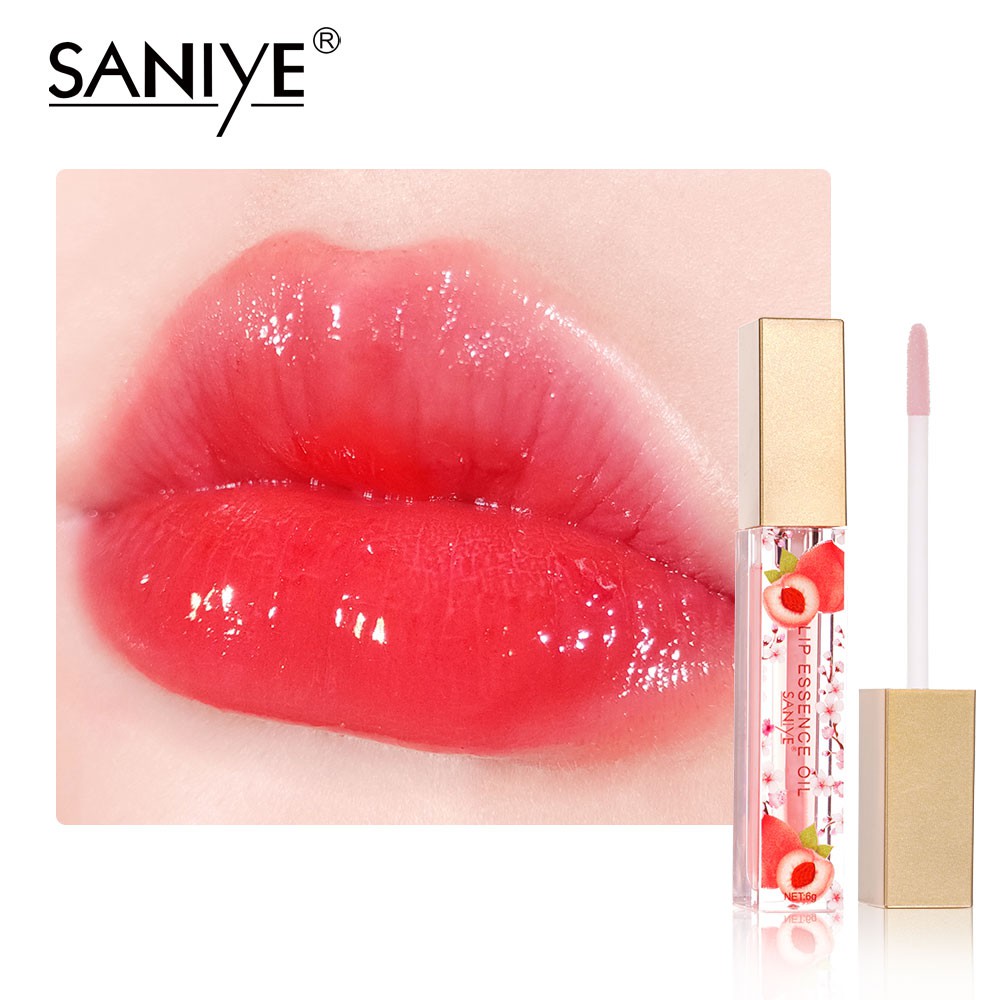 ( Mypham35 ) [Hàng mới về] Dầu dưỡng ẩm chăm sóc môi đổi màu SANIYE cao cấp L1154