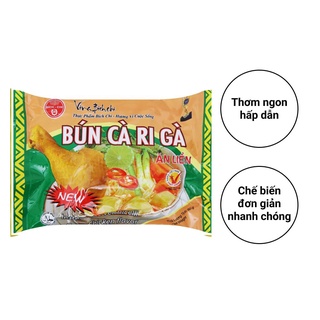 Thùng 30 gói Bún cà ri gà Bích Chi