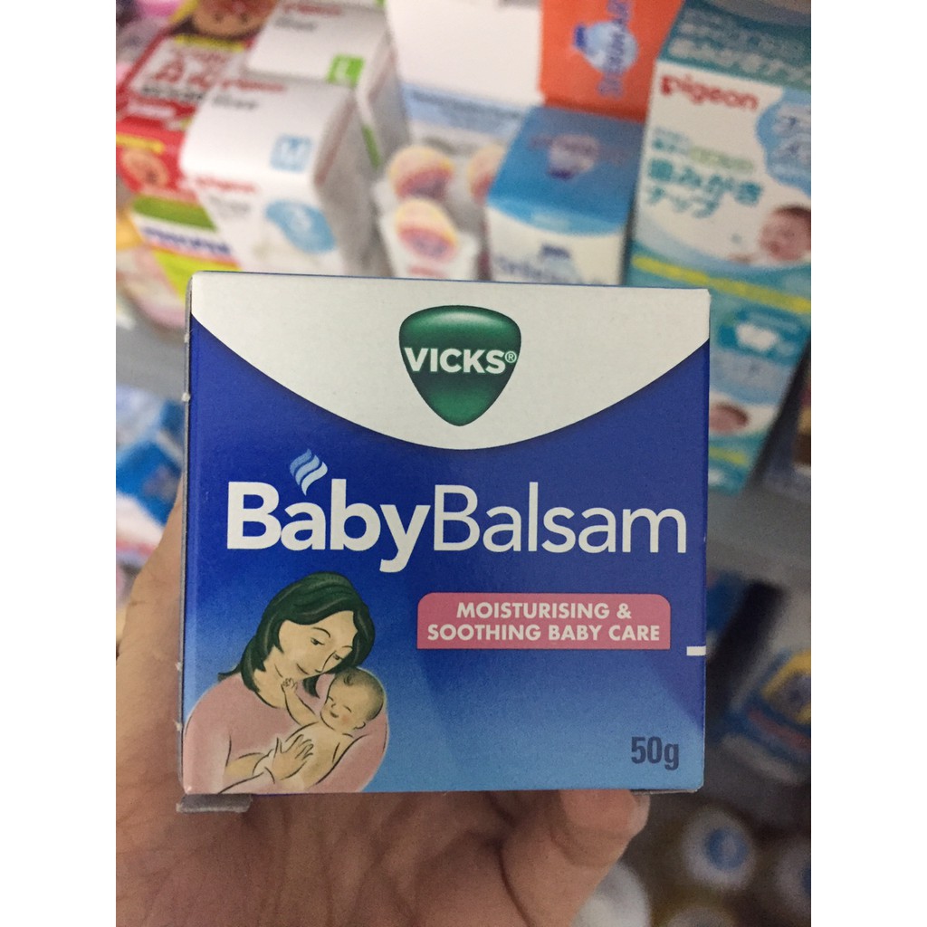 Kem bôi ấm ngực Vicks Baby Balsam Úc
