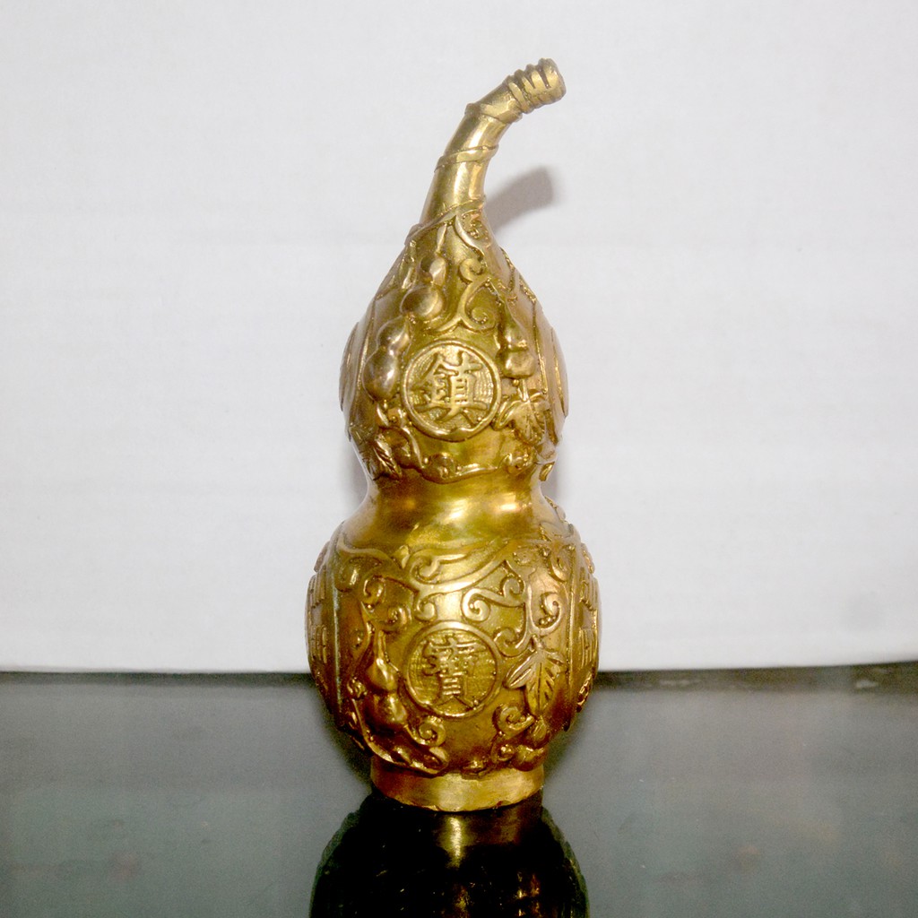 Hồ lô bát quái phong thủy bằng đồng NHIỀU CỠ