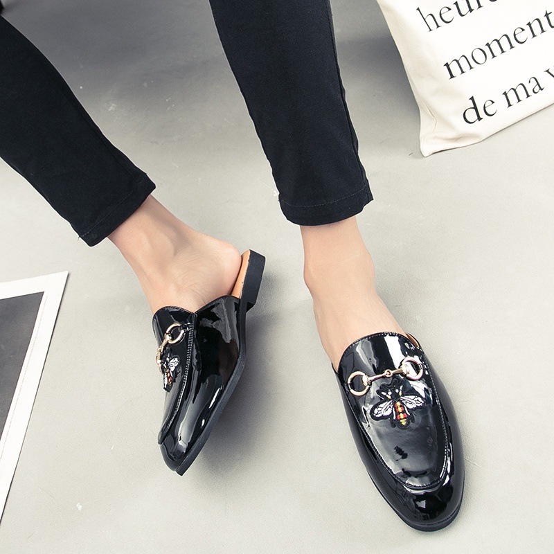 Giày lười không viền size 38-45 phong cách Anh Quốc thời trang dành cho nam