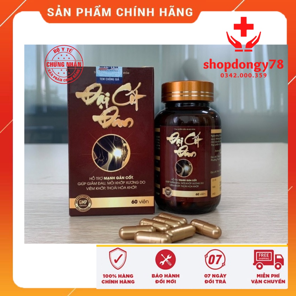 Đại Cốt Đan✅(HÀNG CHÍNH HÃNG)- Hỗ Trợ Các Vấn Đề Về Xương Khớp