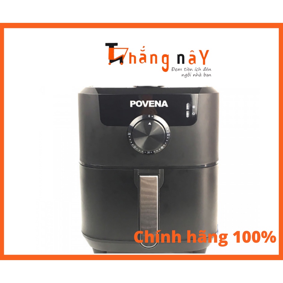 [Mã ELHADEV giảm 4% đơn 300K] Nồi chiên không dầu Povena PVN-4522- hàng chính hãng