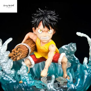 Mô Hình Monkey D. Luffy có đèn Led - Cao 8cm