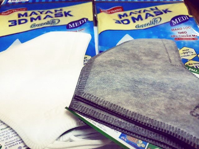 Khẩu trang y tế Mayan Gói 5 chiếc 4 lớp ngăn 99% bụi và vi khuẩn cho trẻ em và người lớn | BigBuy360 - bigbuy360.vn