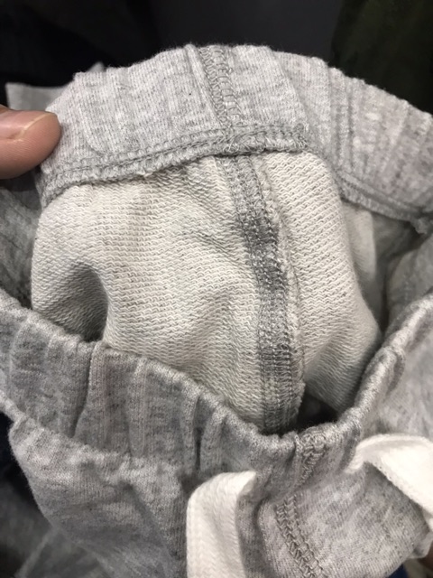 Quần thun dài bo lai xuất dư cho bé