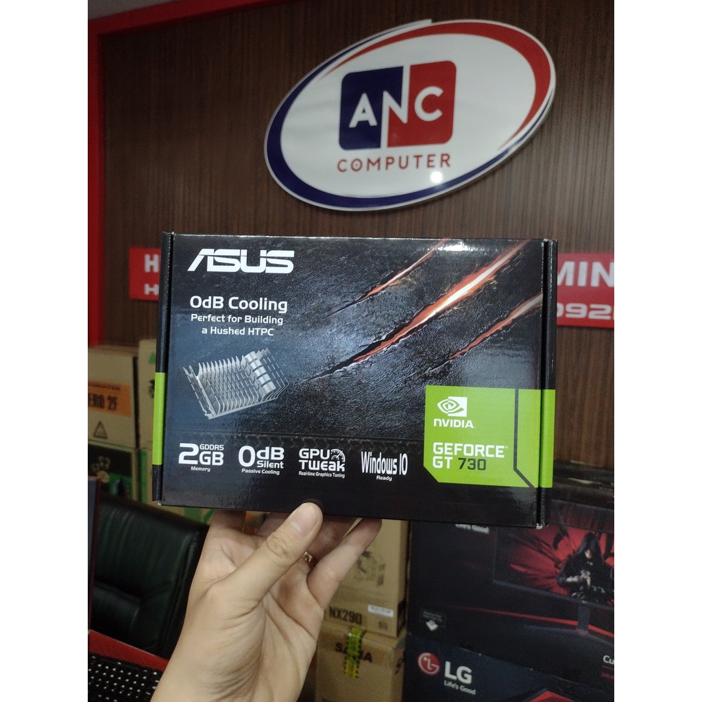 Card Màn Hình Asus GT 730 2GB DDR5 Silent Chính Hãng Giá Tốt
