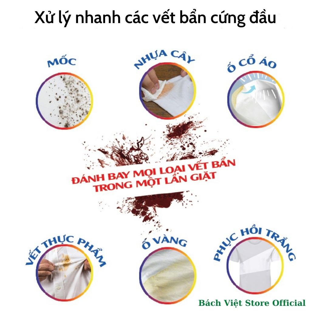 Tẩy Mốc Tẩy Trắng Quần Áo Cực Mạnh Đánh Bay Mọi Loại Vết Bẩn Khó Giặt Nhất