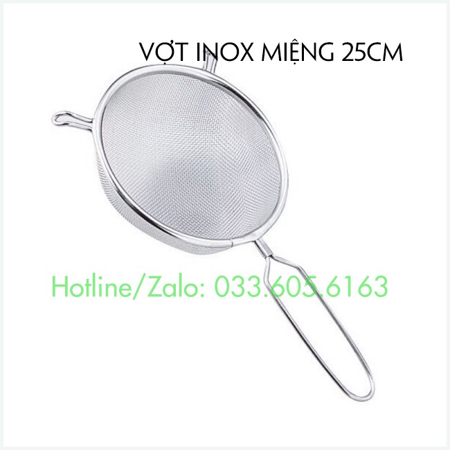 Vợt Rây lọc hạt chanh - Rây lọc trà - Rây lọc bột chất liệu Inox - Dụng cụ pha chế TV | BigBuy360 - bigbuy360.vn