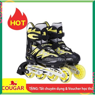 Test giày patin trẻ em cougar 835l