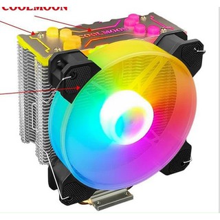 Tản nhiệt Coolmon X400, full socket Intel, AMD. Led sync HUB