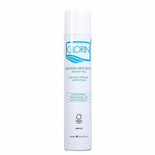 KEO XỊT TÓC MỀM GLORIN FASHION HAIR SPRAY 420ML CHÍNH HÃNG - 4429