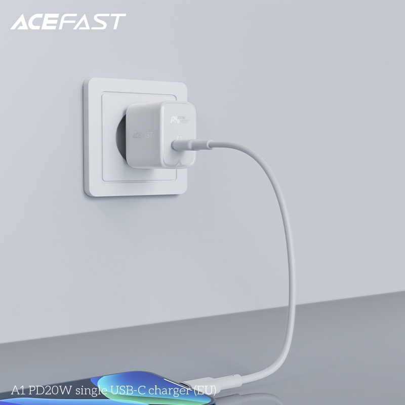 Sạc ACEFAST PD3.0 20W 1 cổng USB-C  - A1
