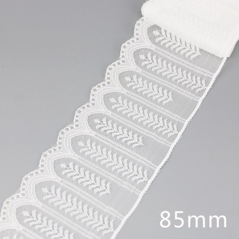 Cuộn dây ruy băng màu trắng dài 5 yard phong cách sang trọng