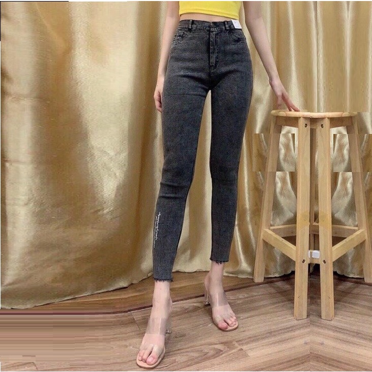 QUẦN BÒ NỮ KAKI THUN GIẢ JEAN CO GIÃN MẠNH