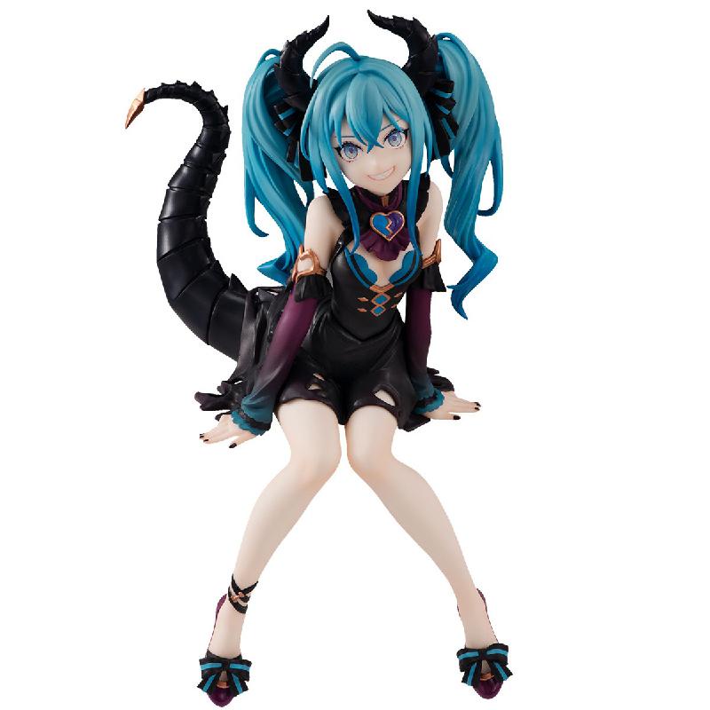 Đồ Chơi Mô Hình Nhân Vật Hatsune Miku Phiên Bản Ác Quỷ Đáng Yêu 15cm Bằng Pvc Trang Trí