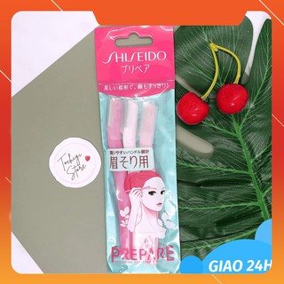 Set 3 dao cạo lông mày nhật bản