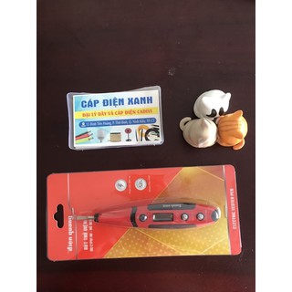 Bút Thử Điện Điện Quang Cao Cấp Có LCD
